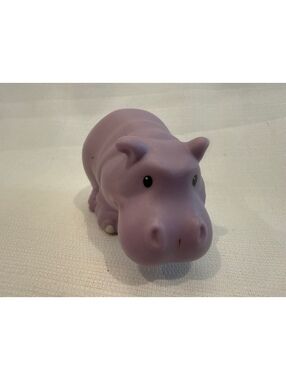 Little People Purple Hippo Toy Figurine